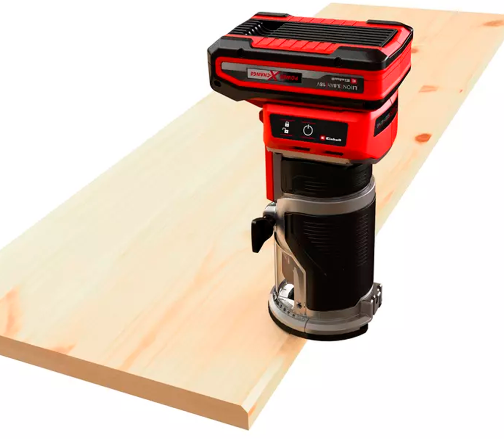 Mașină de frezat cu acumulator (fără bat) EINHELL TP-ET 18 Li BL - Solo 30mm 18V-6