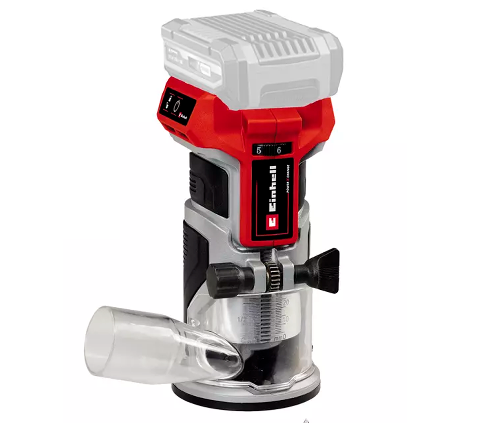 Mașină de frezat cu acumulator (fără bat) EINHELL TP-ET 18 Li BL - Solo 30mm 18V