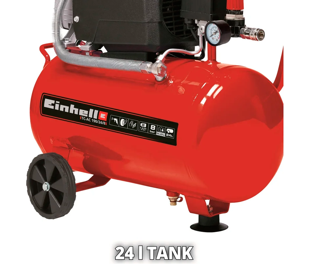 Compresor EINHELL TC-AC 190/24 165l/min 24L-2