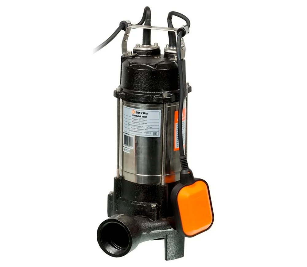 Pompa de fecale VIHRI ФН-1100Л 1100w 14000l/h