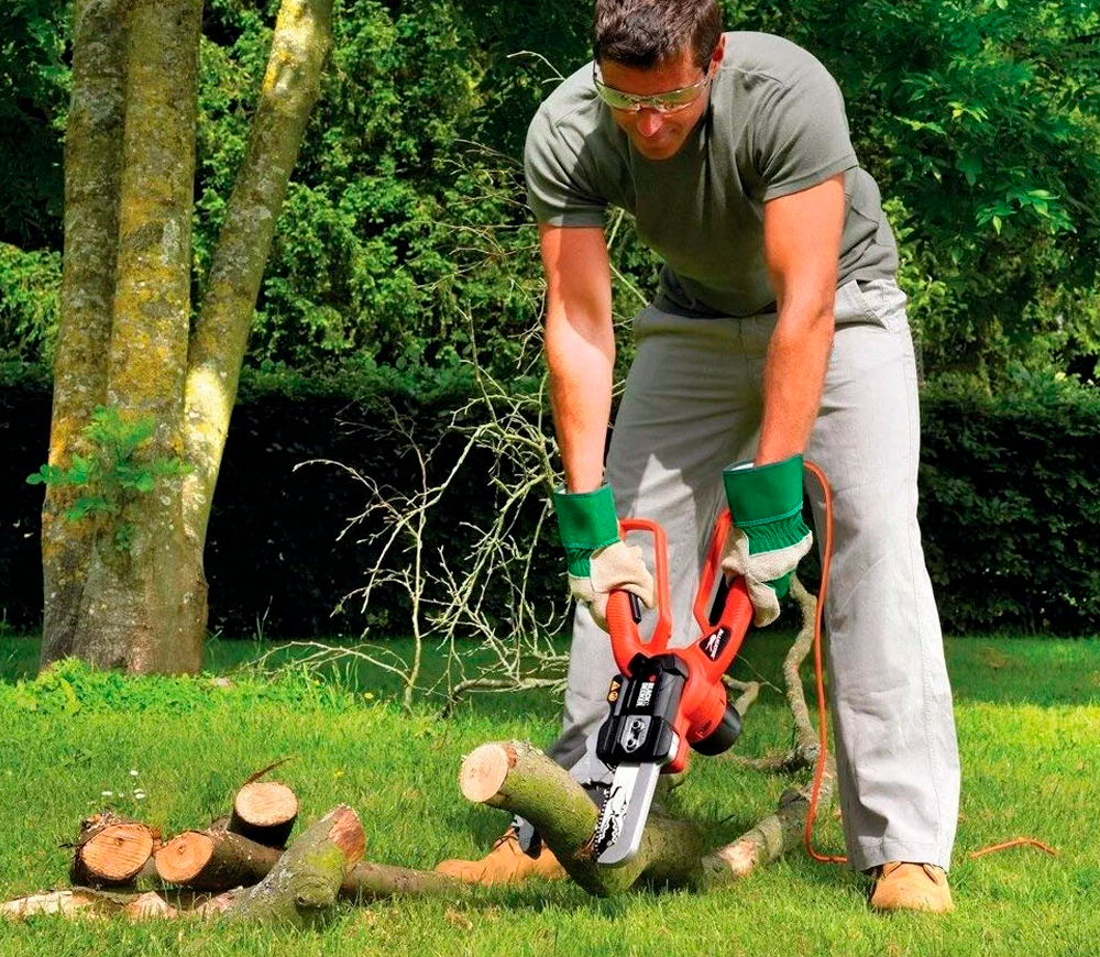 Fierăstrău cu lanț cu acumulator BLACK&DECKER GKC1000L 100mm 18V 2Ah-6