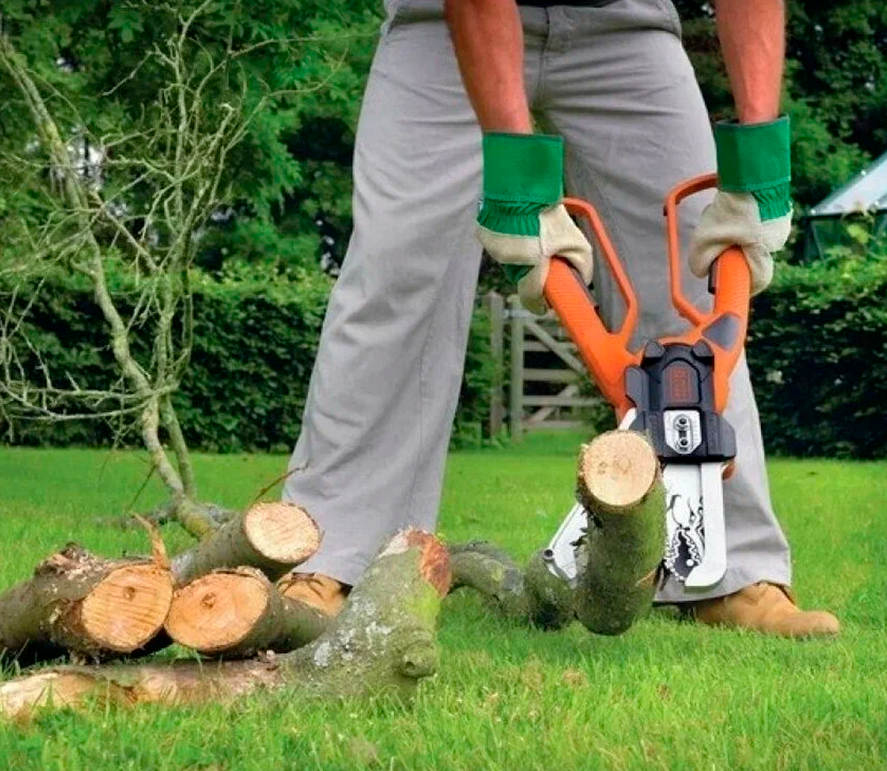 Fierăstrău cu lanț cu acumulator BLACK&DECKER GKC1000L 100mm 18V 2Ah-8