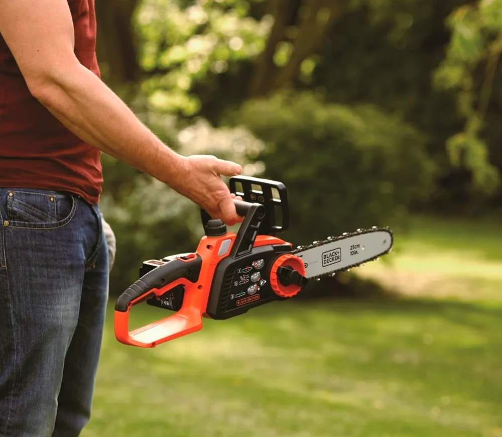 Fierăstrău cu lanț cu acumulator BLACK&DECKER 22219 250mm 18V 2Ah-7