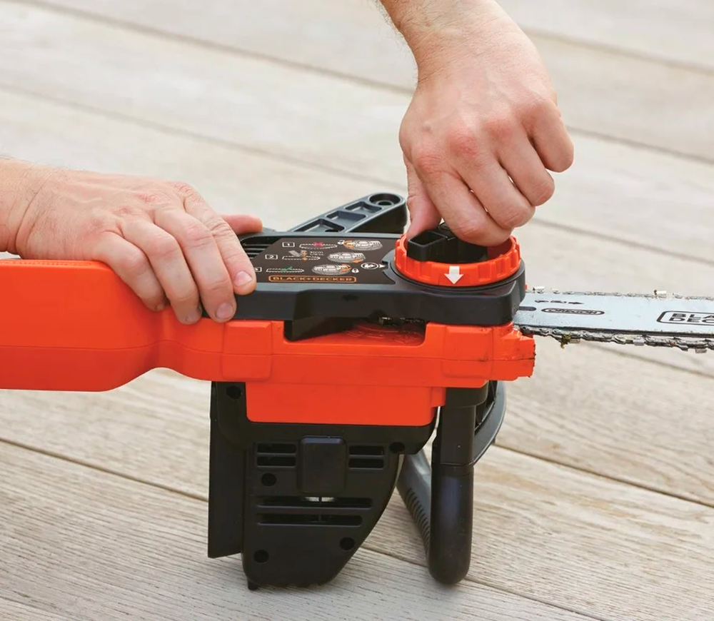 Fierăstrău cu lanț cu acumulator BLACK&DECKER 22219 250mm 18V 2Ah-9