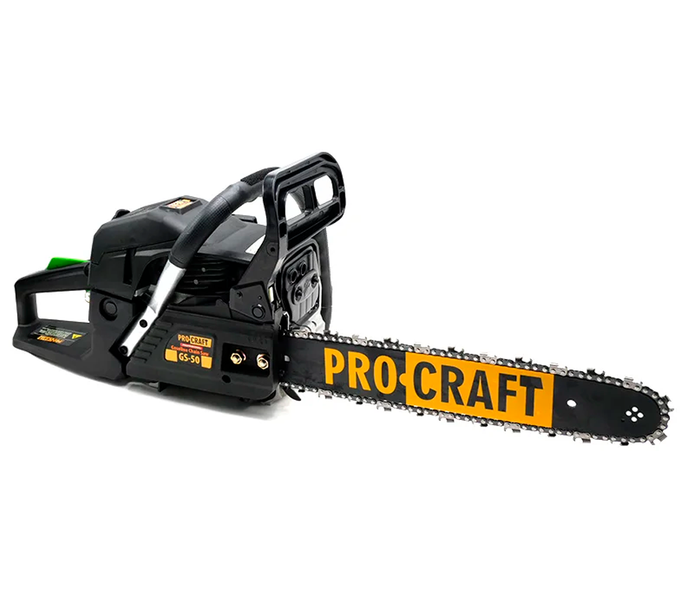 Fierăstrău cu lanț pe benzină ProCraft GS-50 400mm 52cm3-2