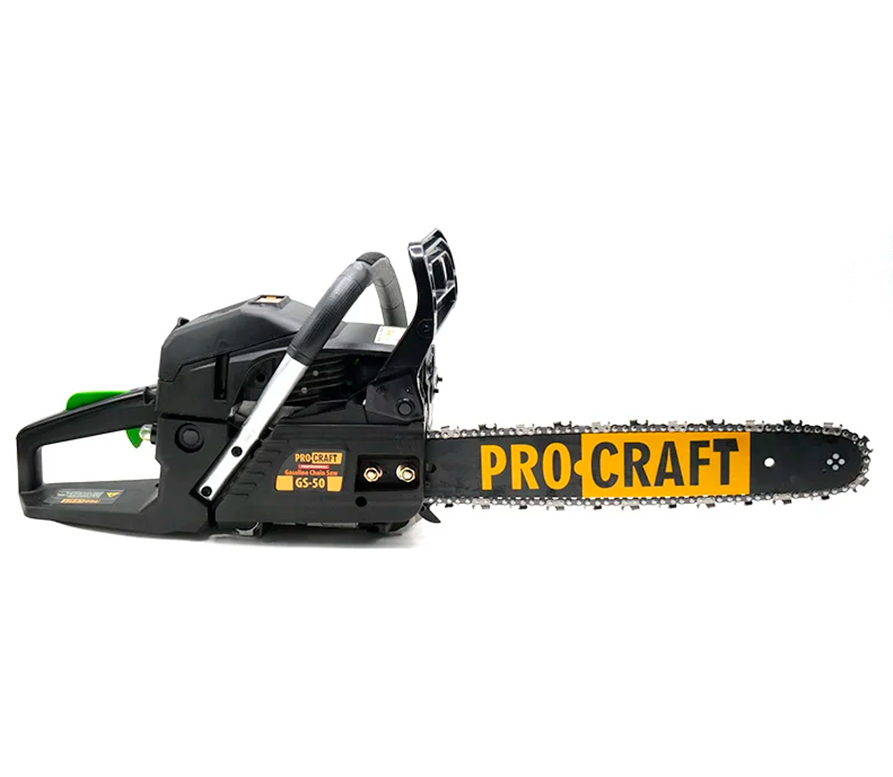 Fierăstrău cu lanț pe benzină ProCraft GS-50 400mm 52cm3-3