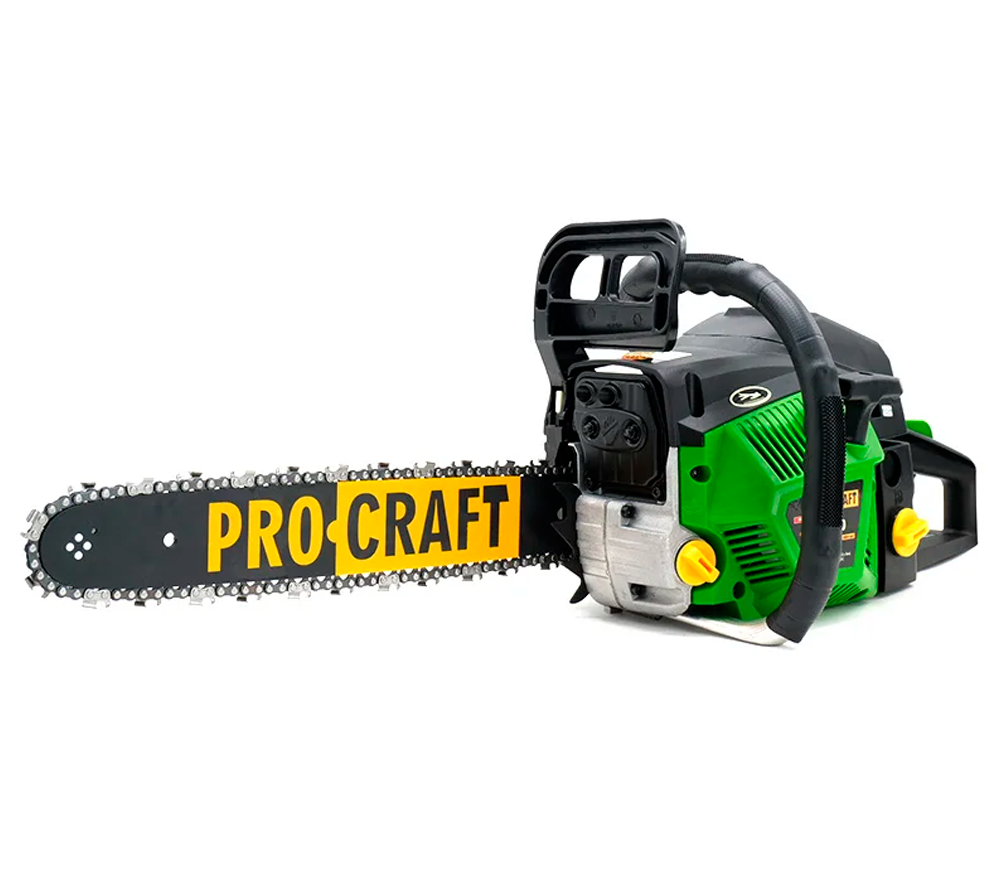 Fierăstrău cu lanț pe benzină ProCraft GS-50 400mm 52cm3