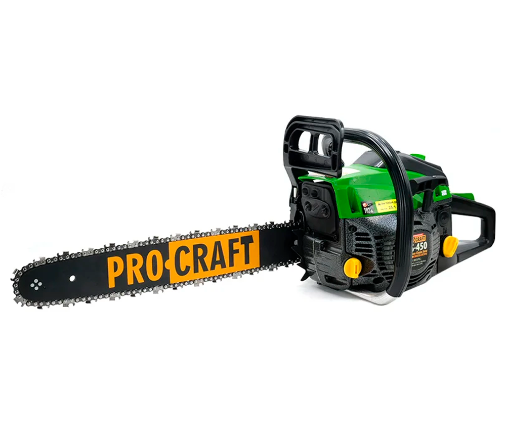 Fierăstrău cu lanț pe benzină ProCraft GS-450 450mm 52cm3-2
