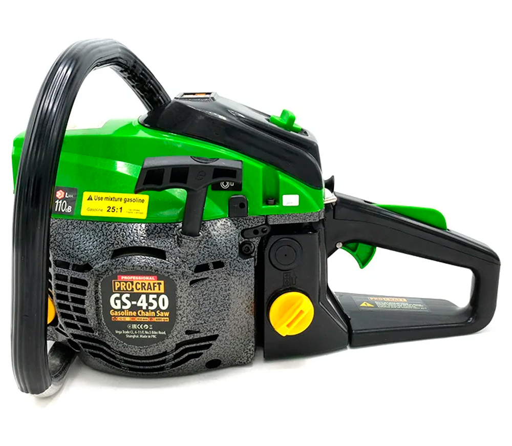 Fierăstrău cu lanț pe benzină ProCraft GS-450 450mm 52cm3-4