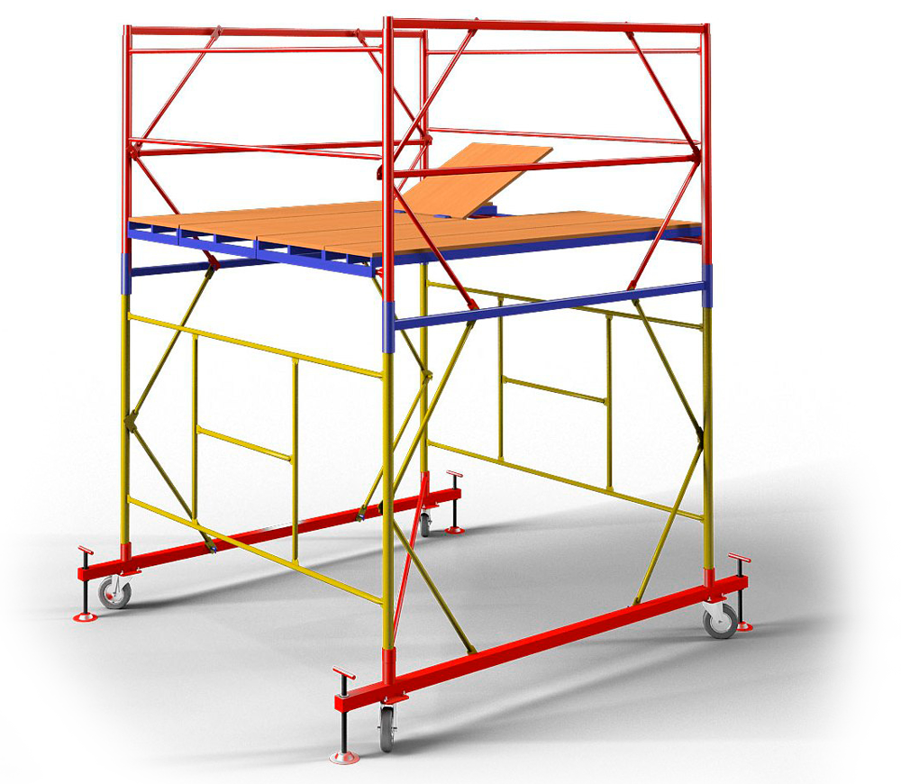 Turn mobil XXI ВСР (2.0x2.0) 1+1 2.6m Oțel