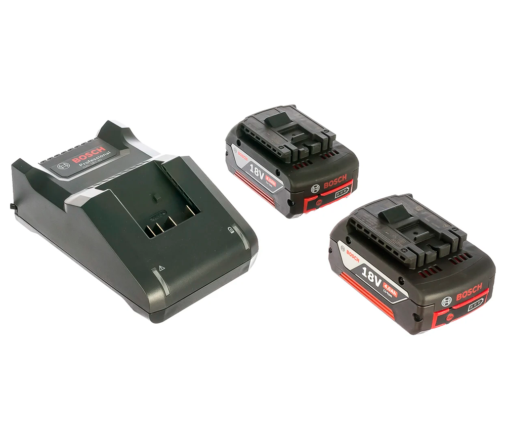 Încărcător + acumulator BOSCH GAL 18V-40 + 2xGBA 85w 14.4-18V 4A