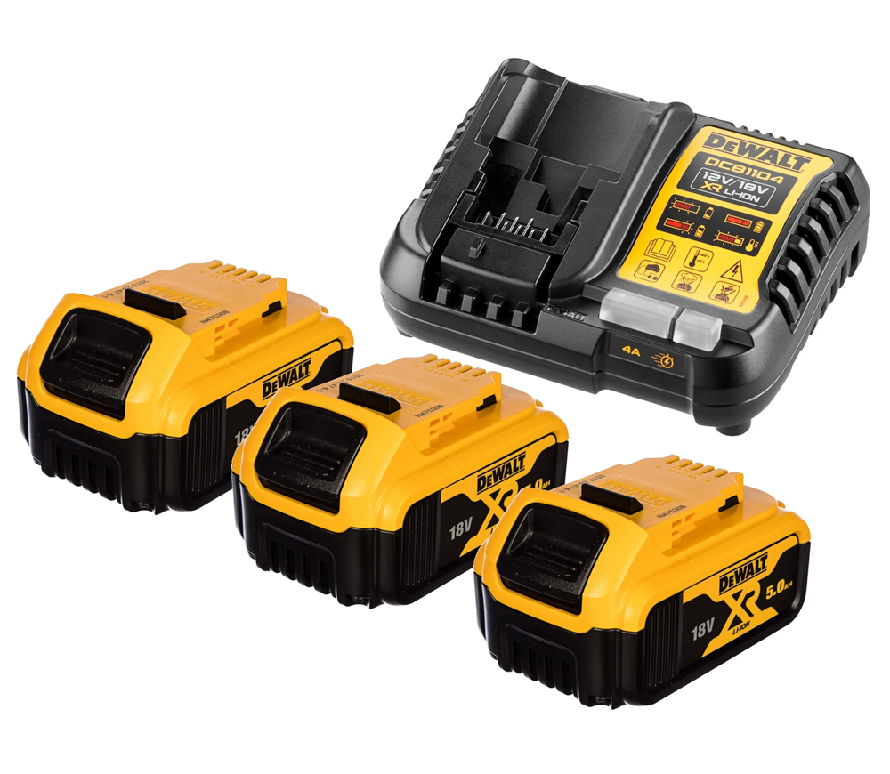 Set încărcător + acumulator DEWALT DCB1104P3 240w 12-54V 4A