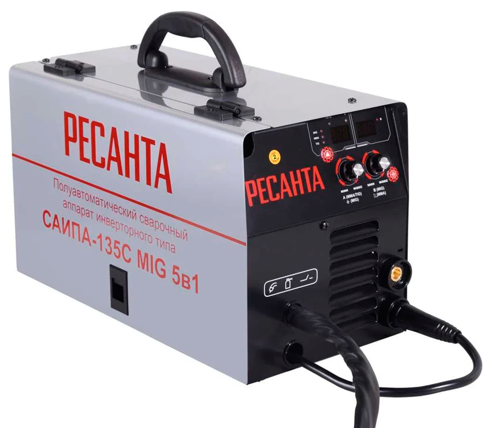 Aparat de sudat semiautomat (MIG/MAG/MMA) RESANTA САИПА-135C 130A-3