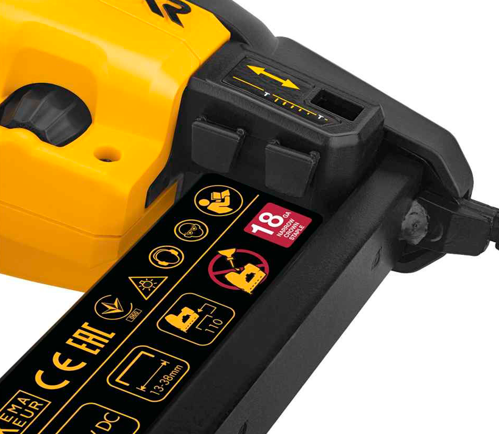 Степлер аккумуляторный DEWALT DCN681D2-QW 240уд/мин 18В 2Ач-6