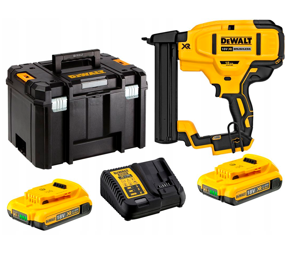 Capsator cu acumulator DEWALT DCN681D2-QW 240bat/min 18V 2Ah