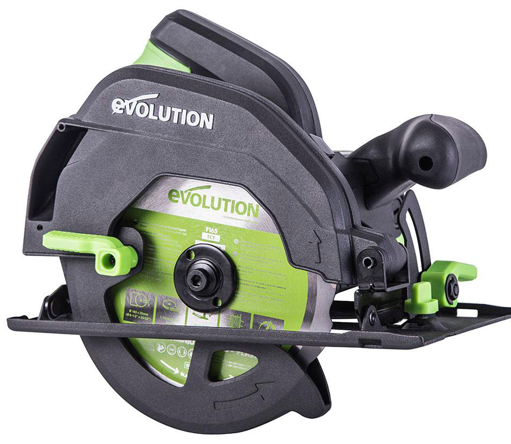 Fierăstrău circular EVOLUTION F165CCSL 1200w 165mm