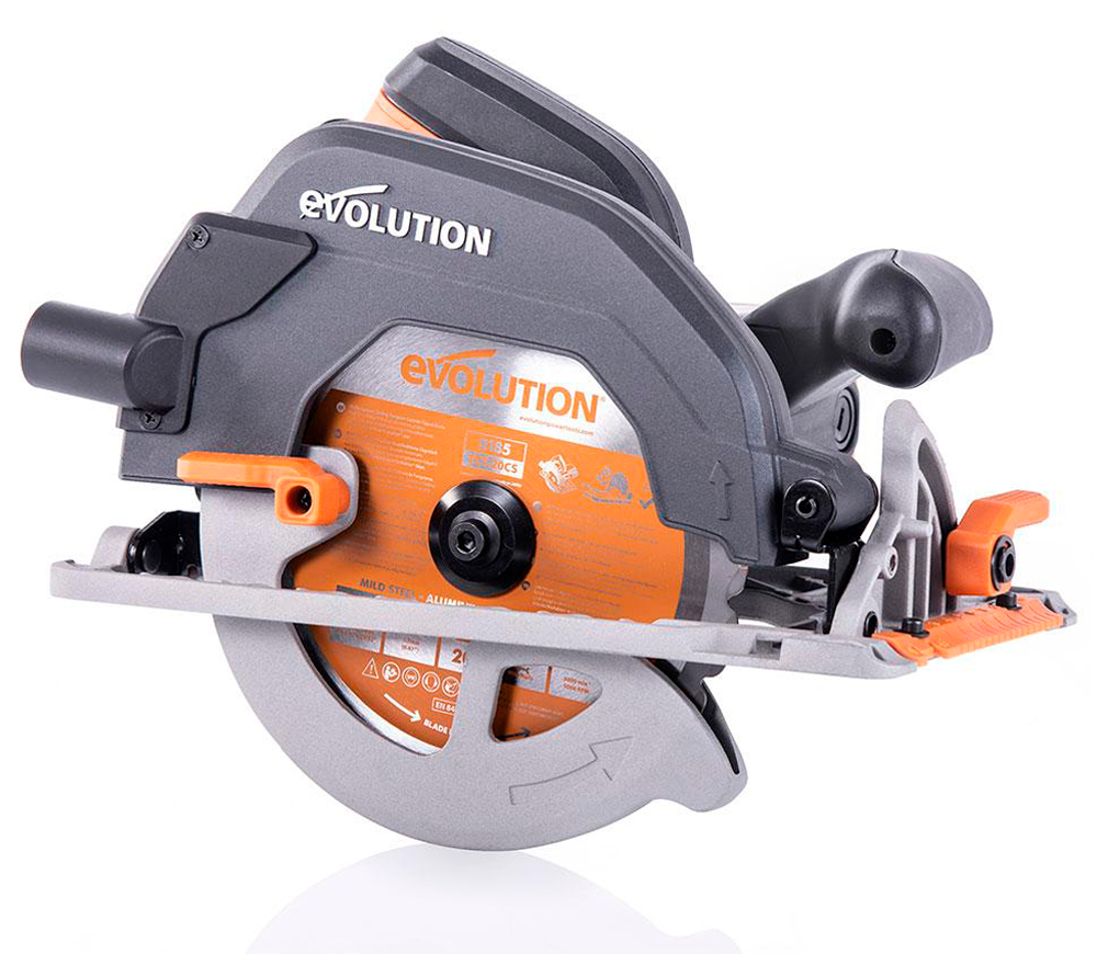 Fierăstrău circular EVOLUTION R185CCS 1600w 185mm