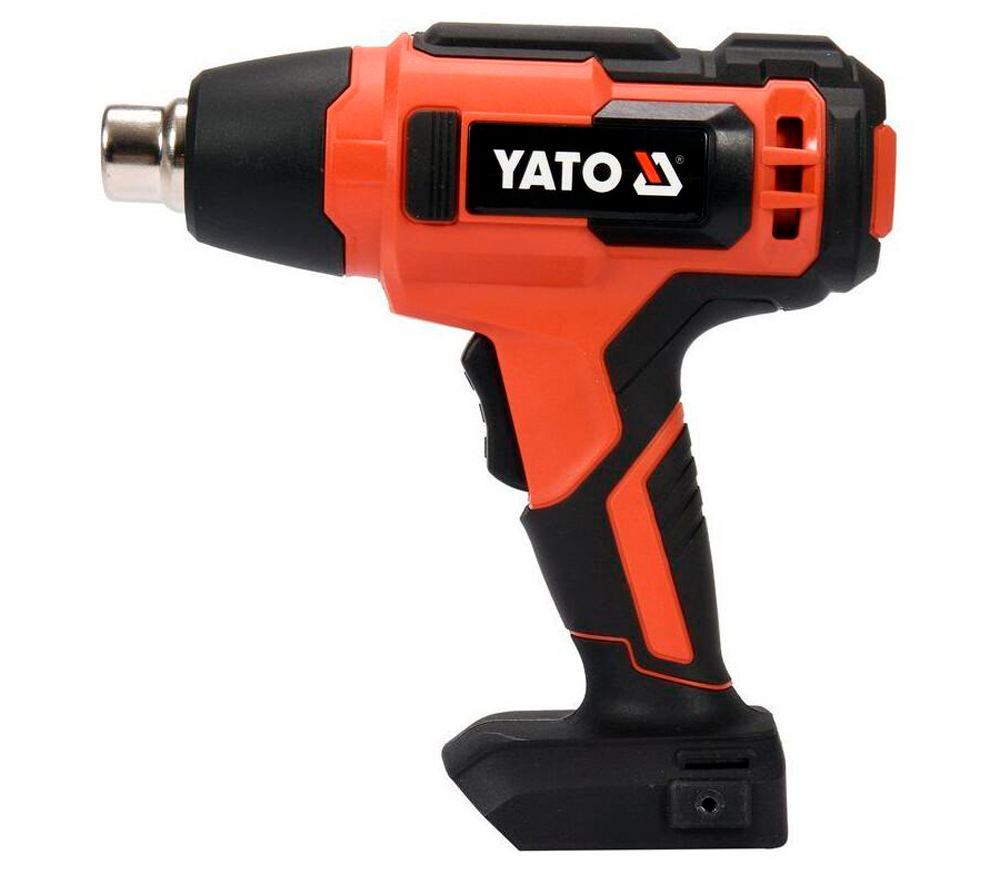 Фен строительный аккум. (без АБК) YATO YT82285 250вт 550°C-2