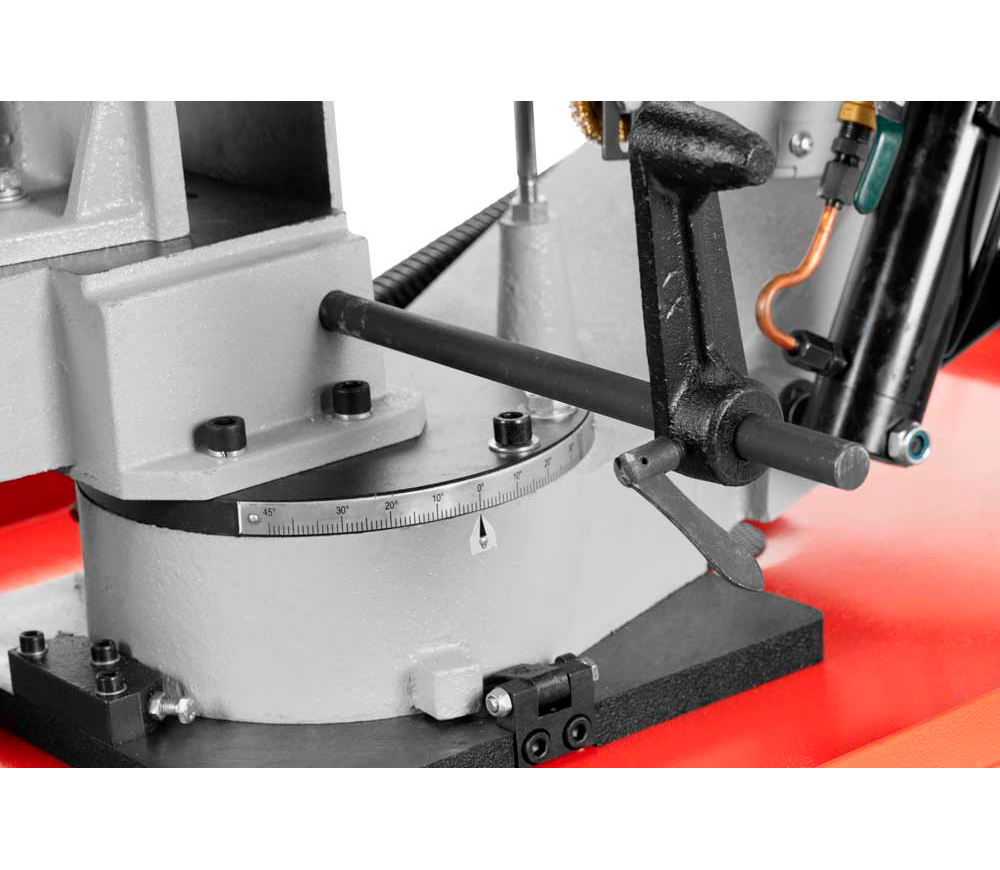 Fierăstrău cu bandă pentru metal de masă HOLZMANN BS712TURN-G_400V 1100w-4