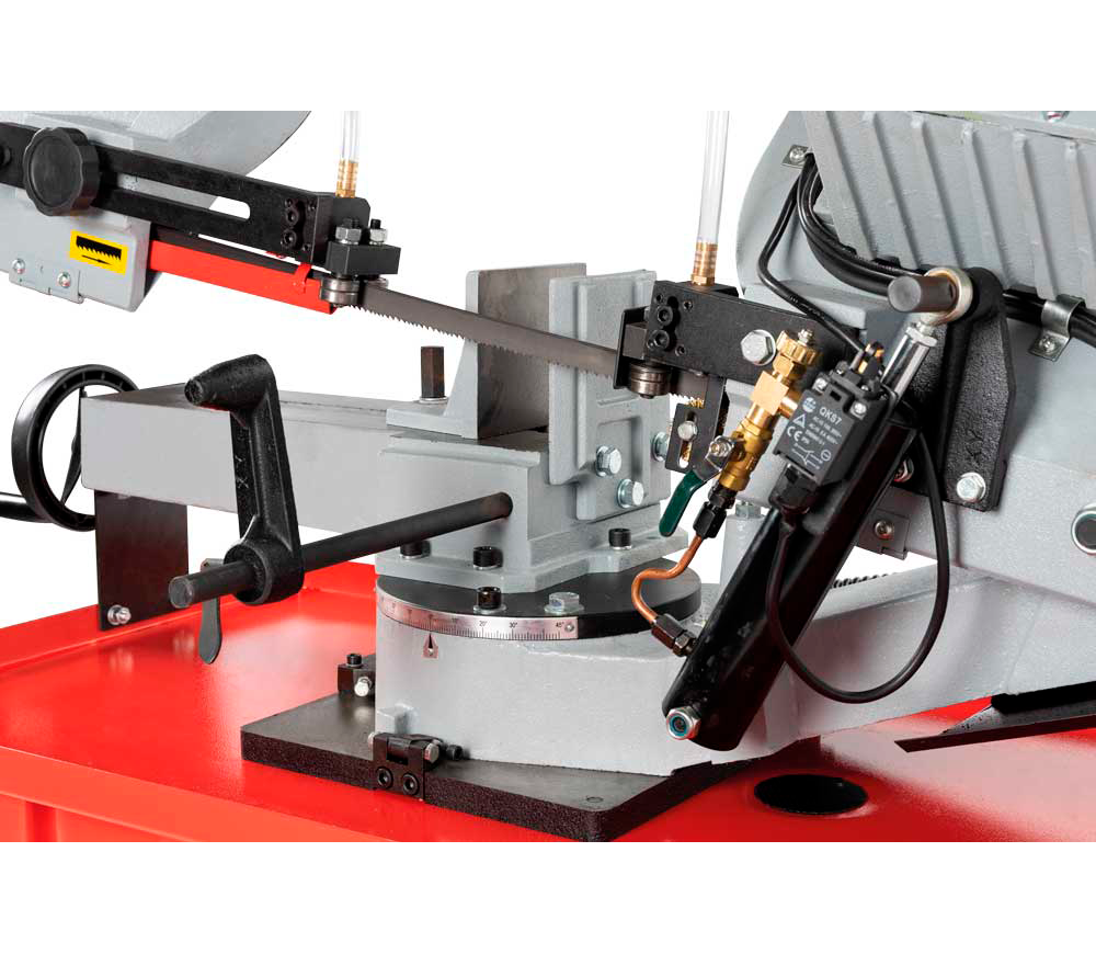 Fierăstrău cu bandă pentru metal de masă HOLZMANN BS712TURN-G_400V 1100w-5