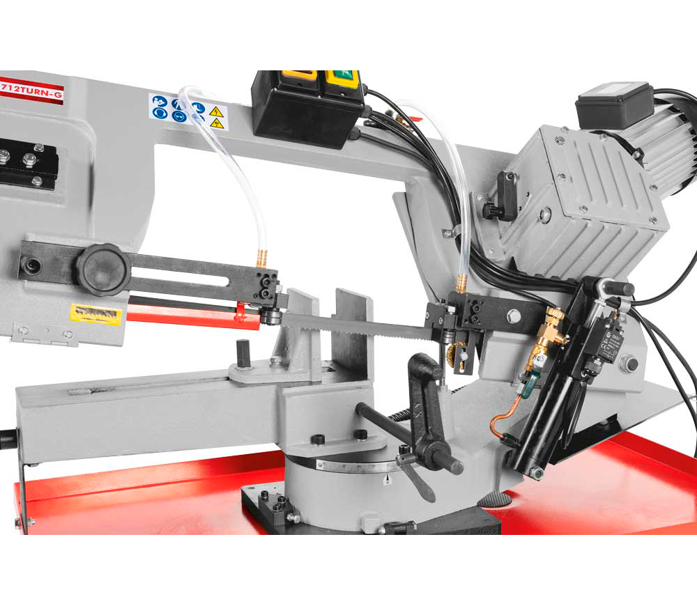Fierăstrău cu bandă pentru metal de masă HOLZMANN BS712TURN-G_400V 1100w-2