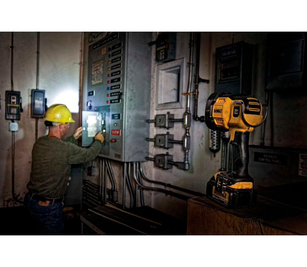 Lanternă construcții cu acumulator (fără bat) DEWALT DCL043-XJ 120/1000lm 18V-5