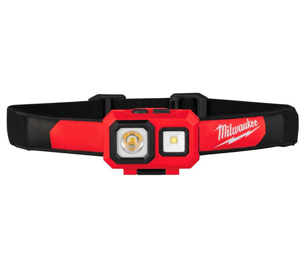 Lampă frontală cu acumulator MILWAUKEE HL-SF 25/150/250/350/450lm 4.5V