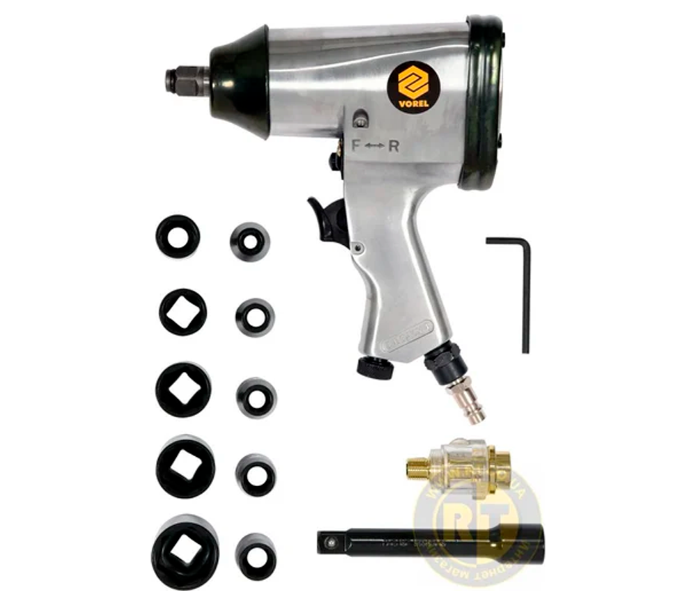 Mașină de înșurubat cu impact pneumatică Vorel VOR81101 312Nm 7000rot/min