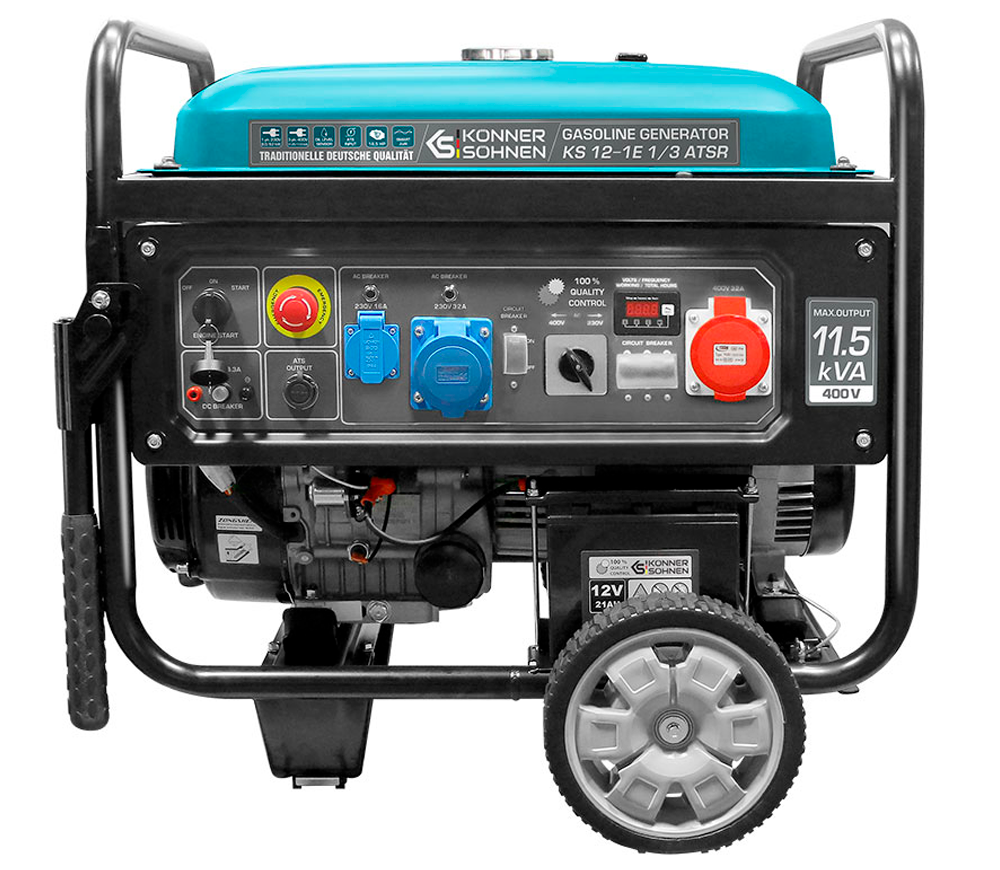 Generator electric Könner&Söhnen KS 12-1E 1/3 ATSR 11.5kw Benzină AVR