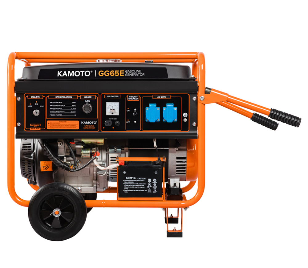 Generator electric KAMOTO GG 65E 6,5kw Benzină AVR-2