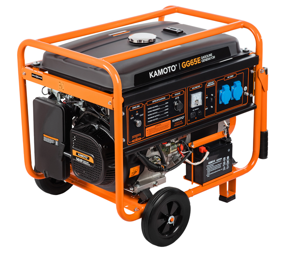 Generator electric KAMOTO GG 65E 6,5kw Benzină AVR