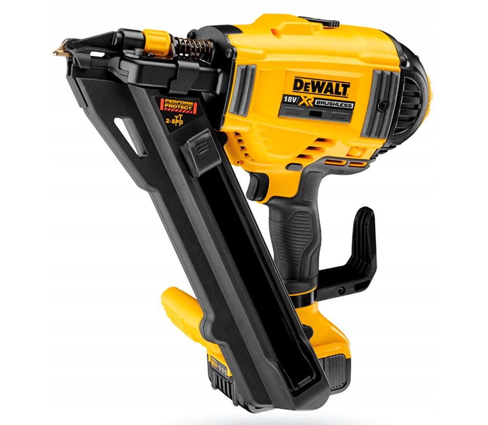 Nailer cu acumulator DEWALT DCN693P2 120bat/min 18V 5Ah-2