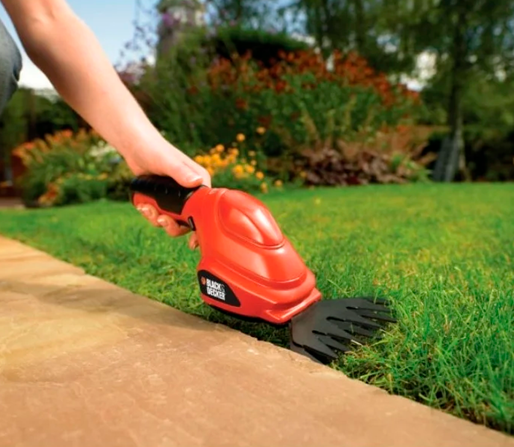 Trimmer-foarfece gard viu cu acumulator BLACK&DECKER GSL200-QW 100mm 3.6V 1.1Ah-3
