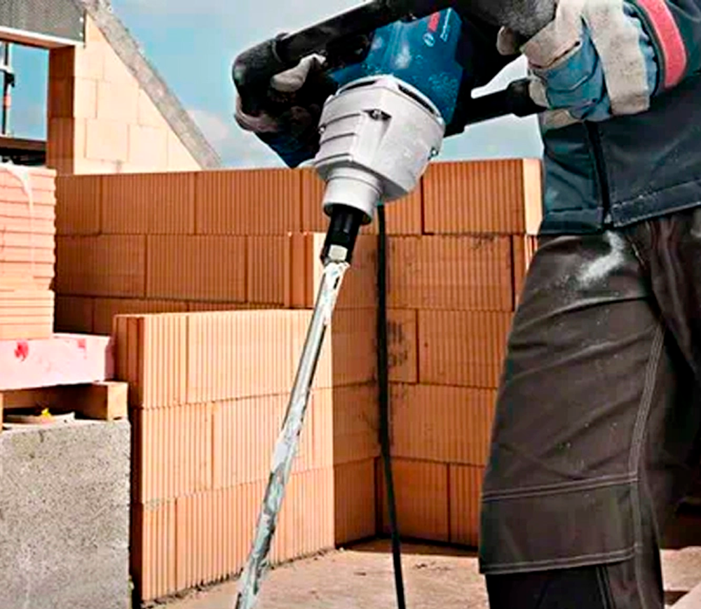 Mașină de amestecat mortar BOSCH GRW 12 E 1200w-4