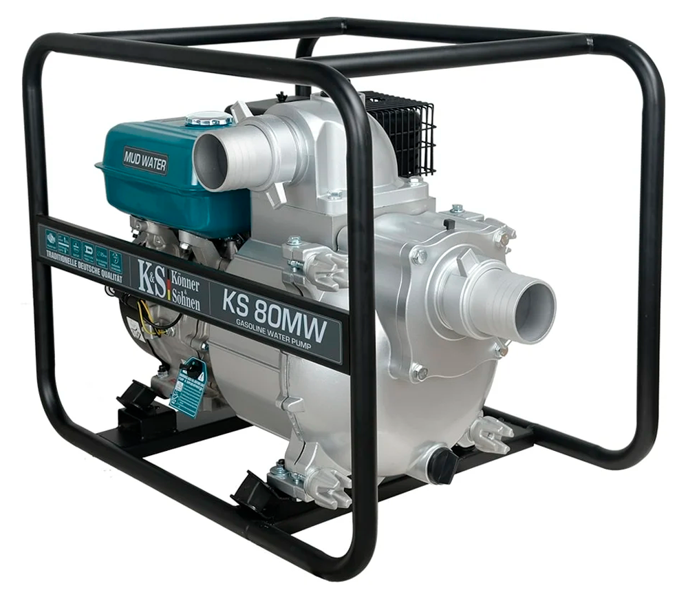 Motopompă cu benzină Könner&Söhnen KS80MW 60000l/h 9cp-3