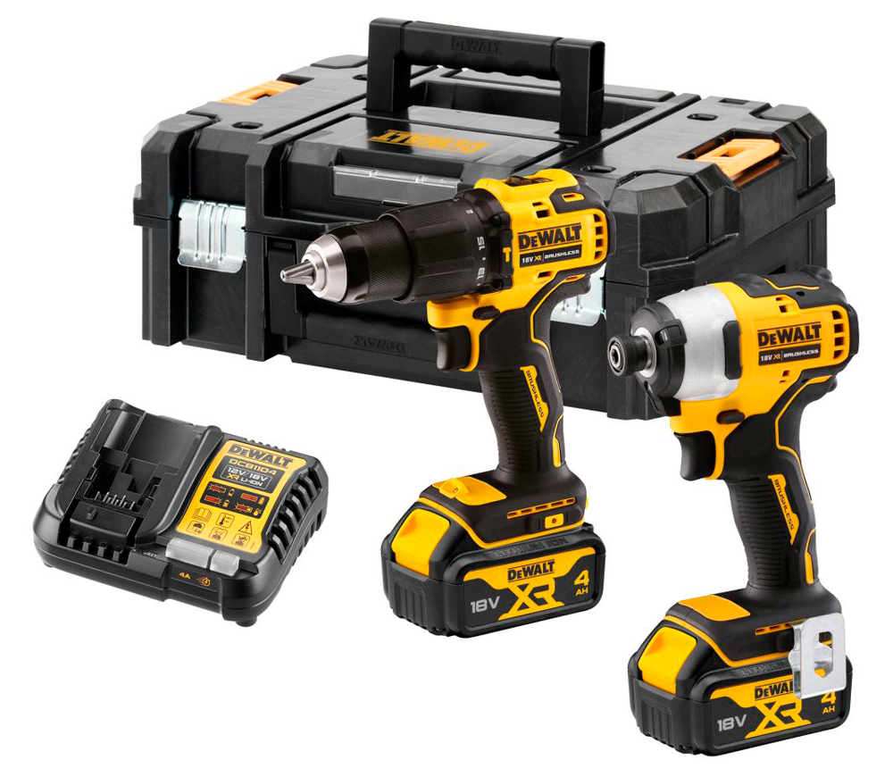Set de instrumente cu acumulator DEWALT DCK2062M2T 18V 4Ah