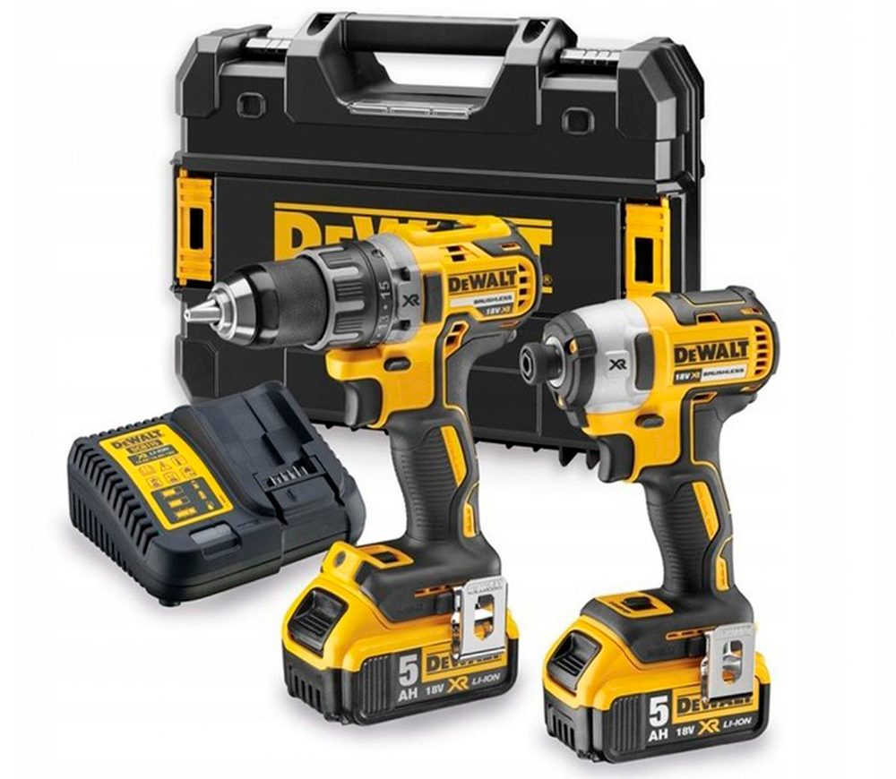 Set de instrumente cu acumulator DEWALT DCK268P2T 18V 5Ah