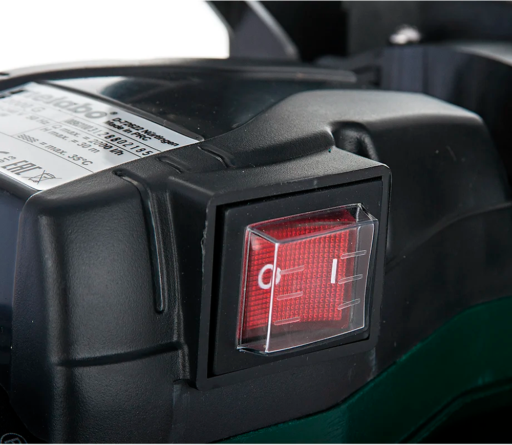Садовый насос METABO P 2000 G 450вт 2000л/ч-4