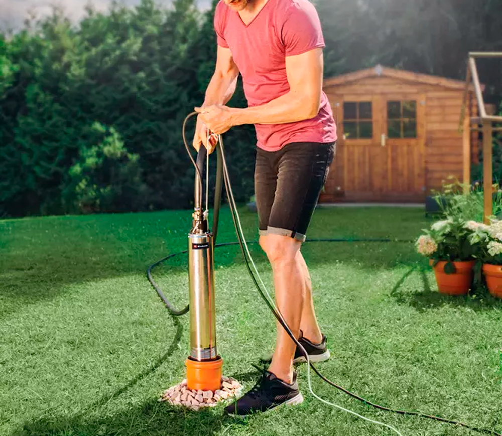 Скважинный насос EINHELL GC-DW 1000 N 1000вт 6500л/ч-6