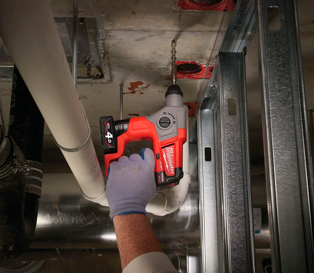 Ciocan rotopercutor cu acumulator (fără bat) MILWAUKEE M12CH-0 1.1J 12V-7