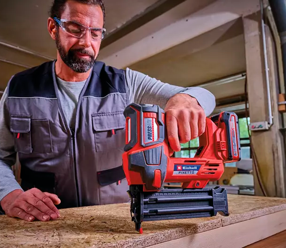Nailer cu acumulator (fără bat) EINHELL FIXETTO 18/50 60bat/min 18V-6