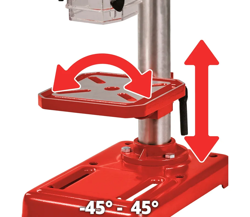 Maşină de găurit cu coloană și masă EINHELL TC-BD 450 450w-4