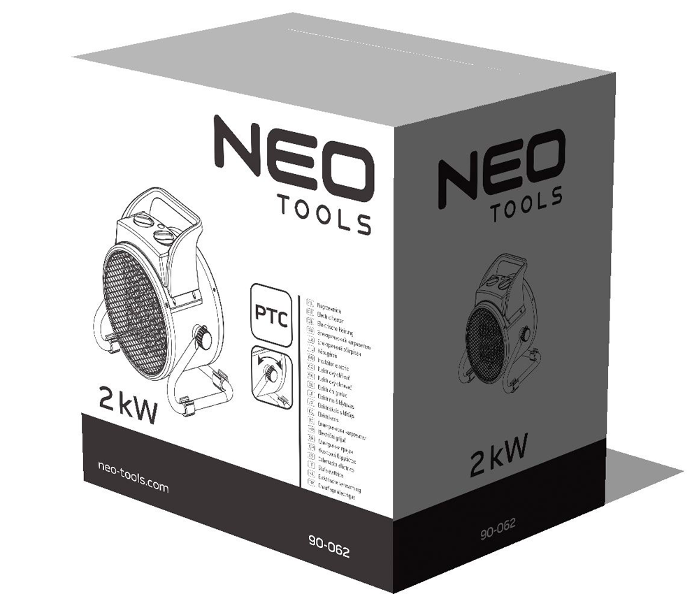 Aeroterma NEO TOOLS 90-062 2kw  3283l/min-3