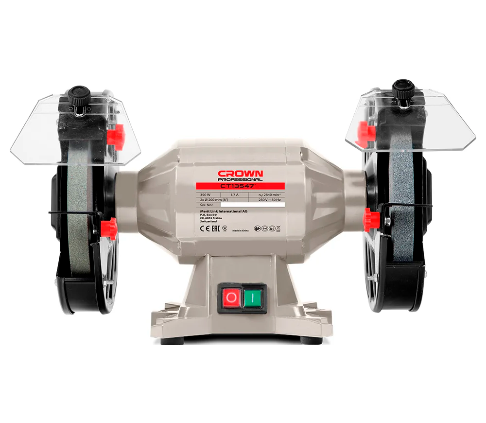 Polizor de banc CROWN CT13547 350w 200mm-5