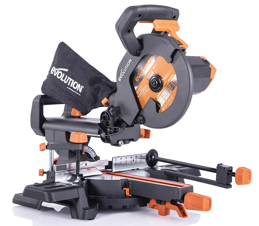 Fierăstrău  circular staționar EVOLUTION R210 SMS + 1500w 210mm