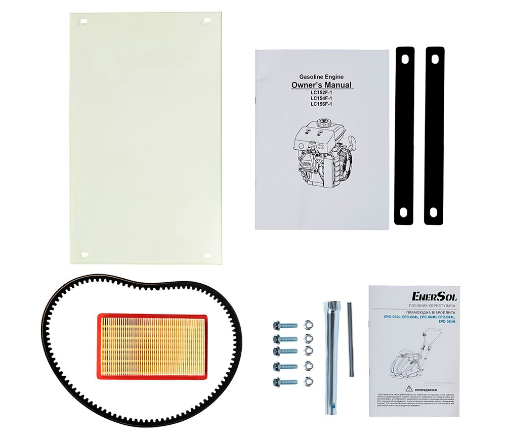 Placă compactoare cu benzină EnerSol EPC-052L 8.5kN-3