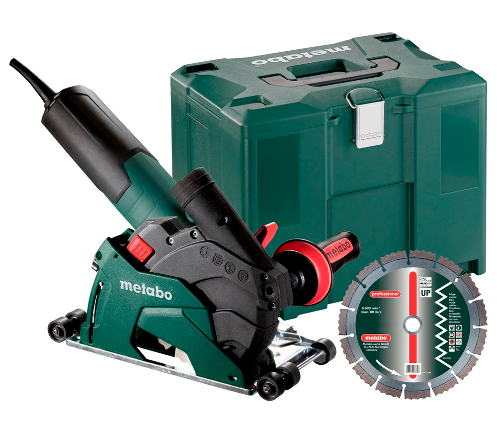 Mașină de tăiat canale METABO W 12-125 HD CED 1250w