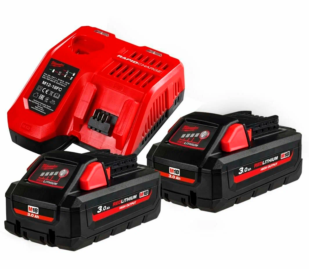 Set încărcător + acumulator MILWAUKEE M18NRG-302 90w 12-18V 3A