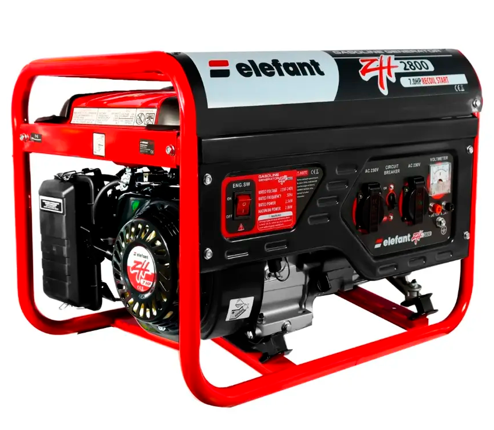 Generator electric Elefant ZH2800 2.8kw Benzină AVR