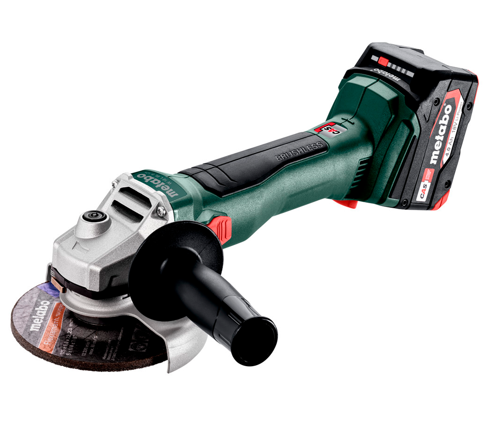 Polizor unghiular cu acumulator METABO W 18 L BL 9-125 125mm 18V 4Ah